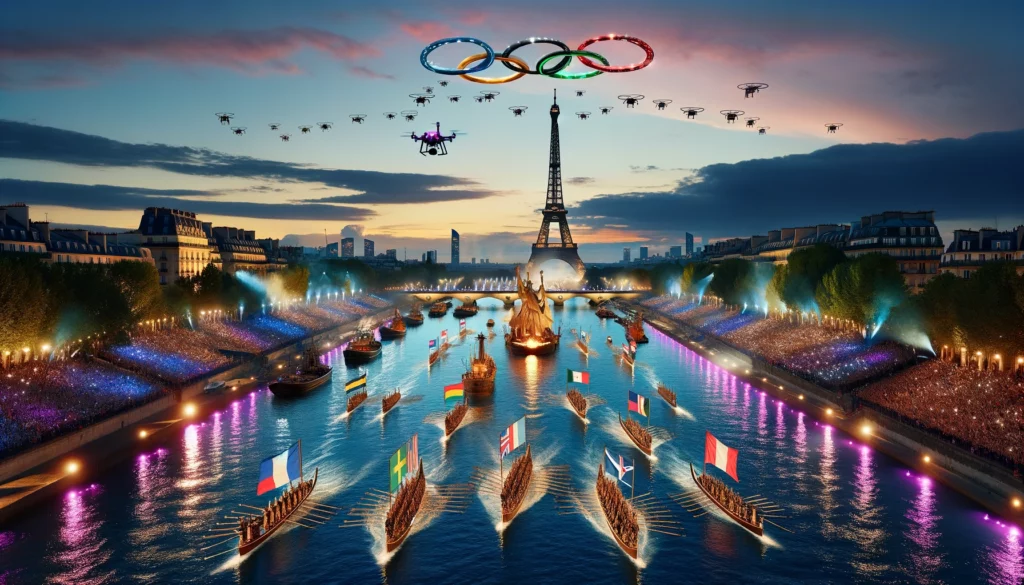 Olympics 2024 opening ceremony